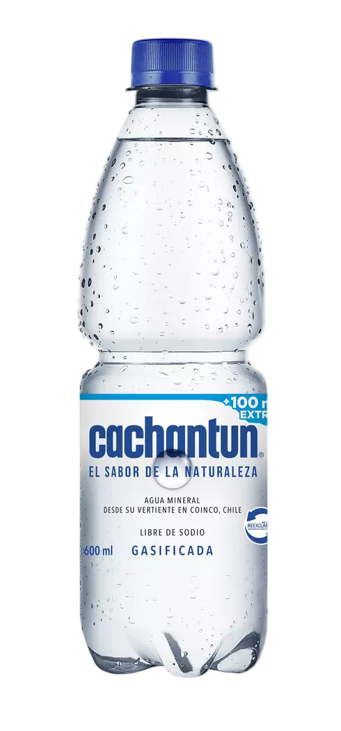 Cachantún con gas 600 ml