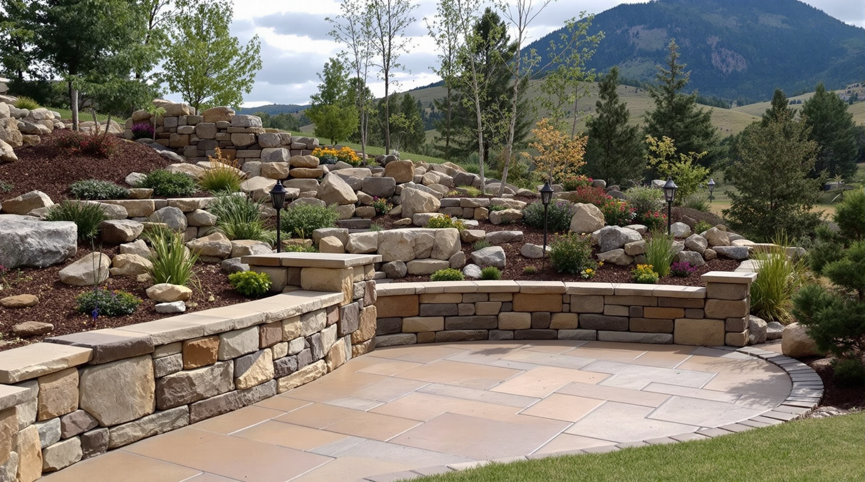 Rock work and hardscaping Colorado Springs