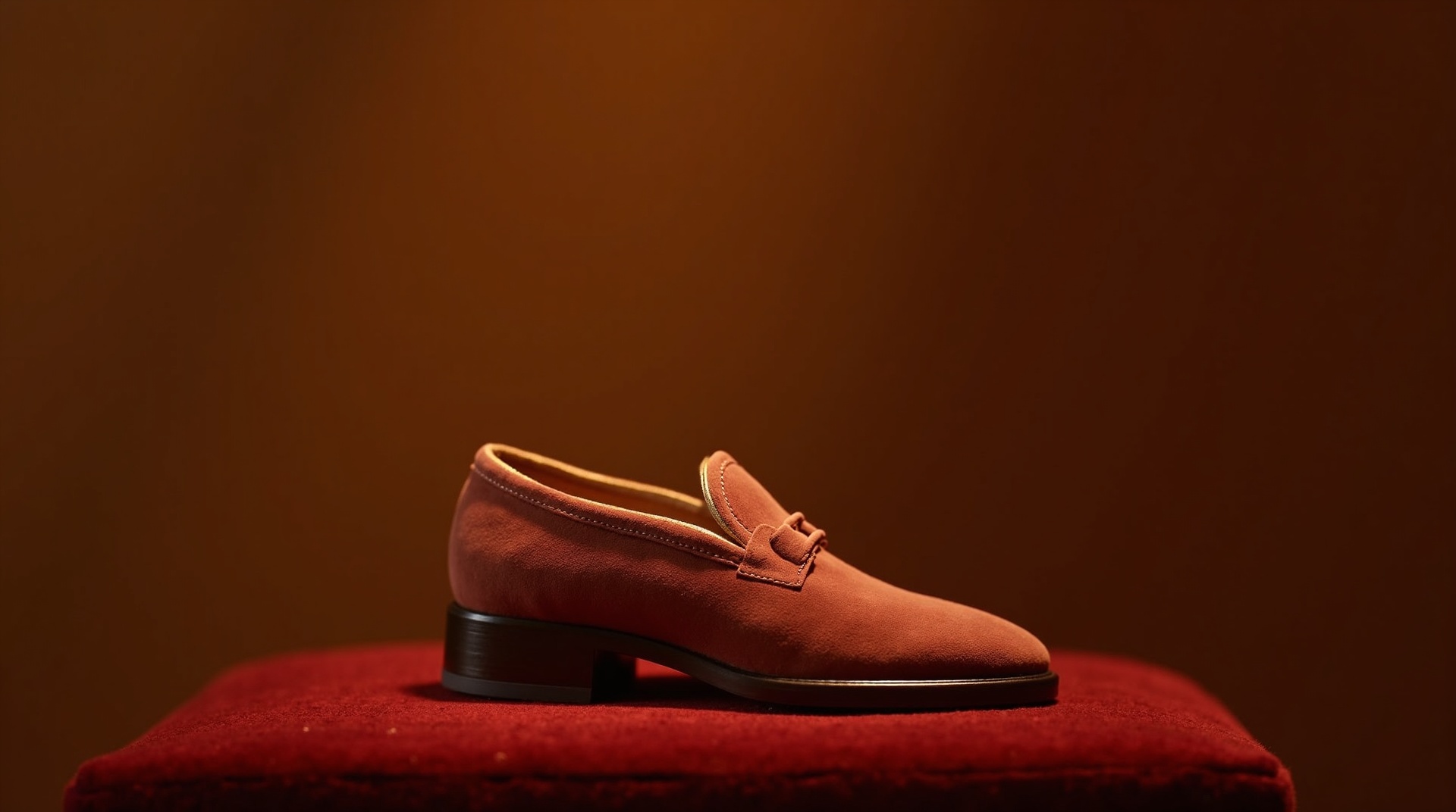 A refined editorial image suggesting the history and elegance of slippers