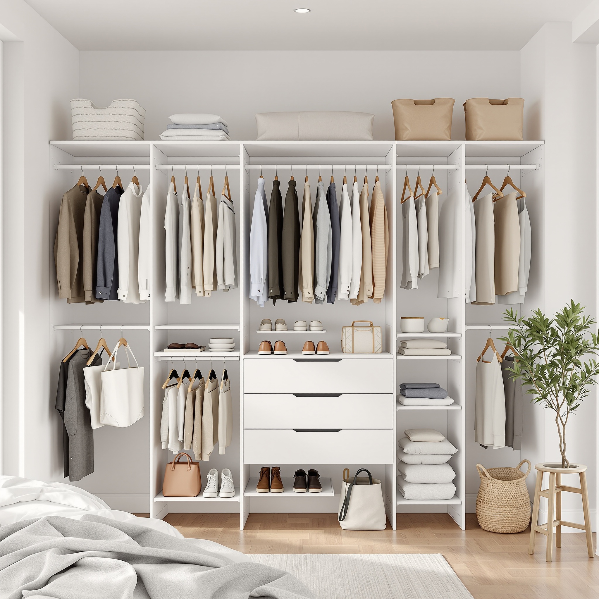 Modular Closet Organizer System