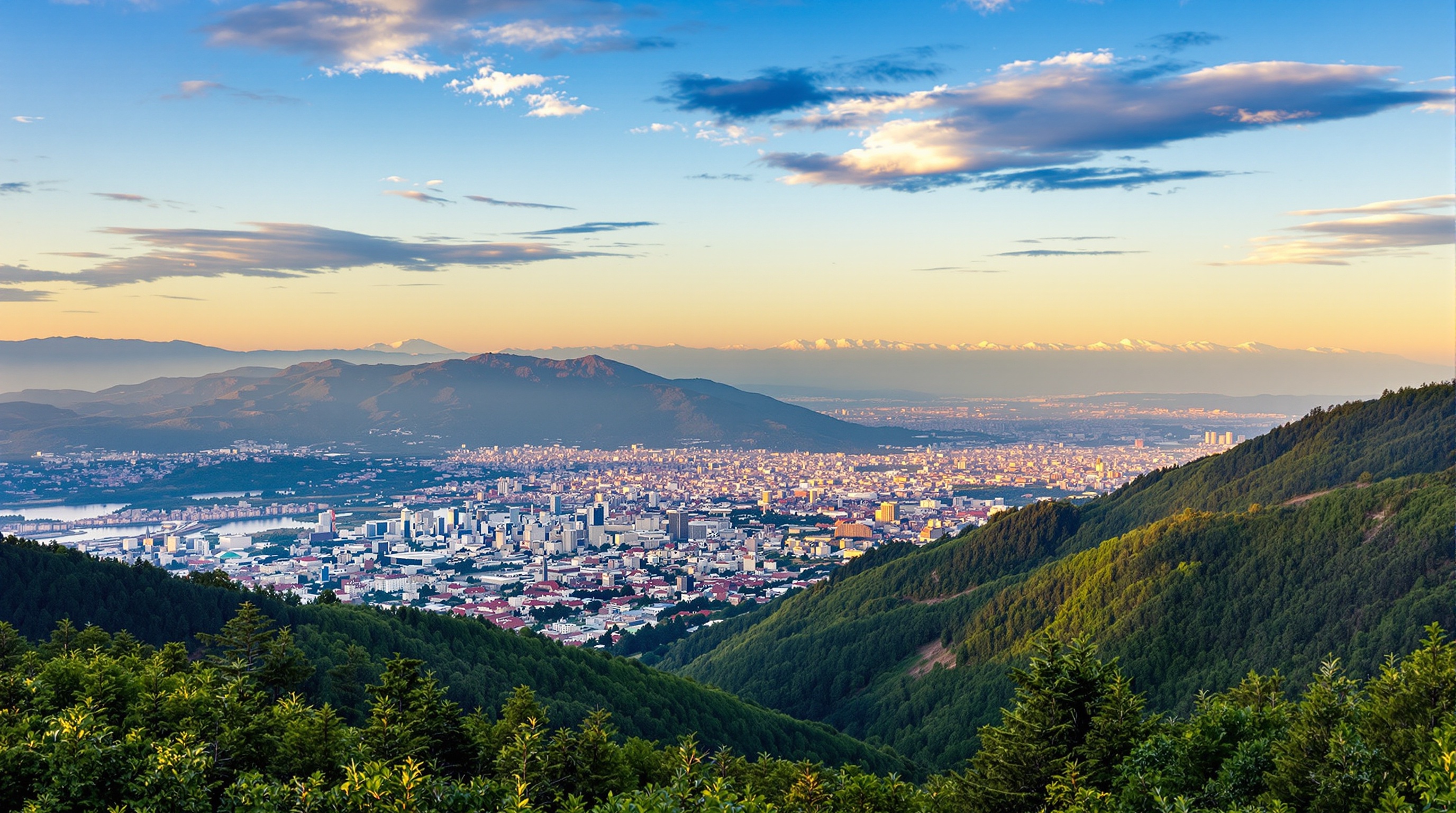 Bursa panoramic view