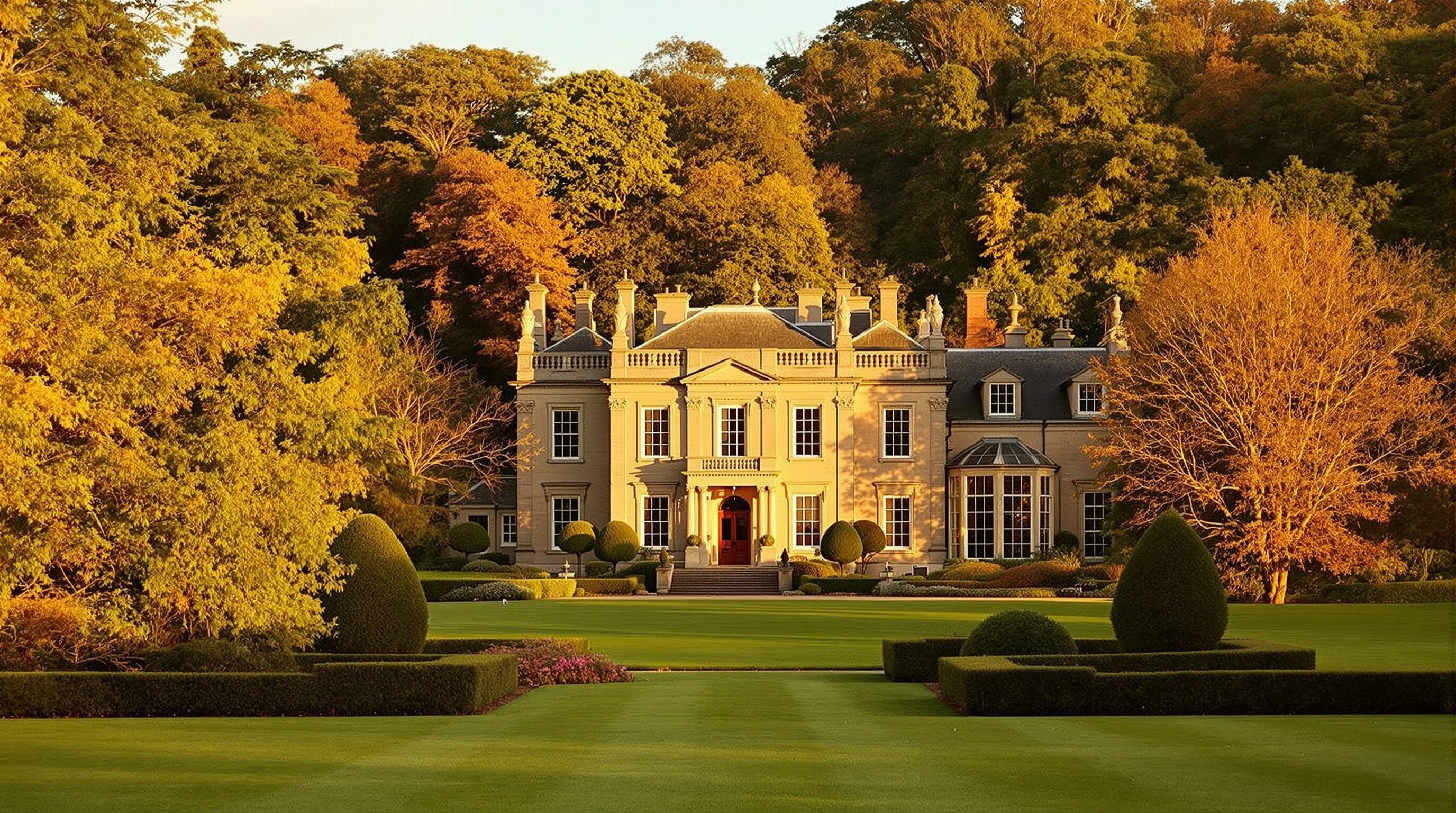 Archerfield House in North Berwick, East Lothian, Scotland — luxury golf hotel