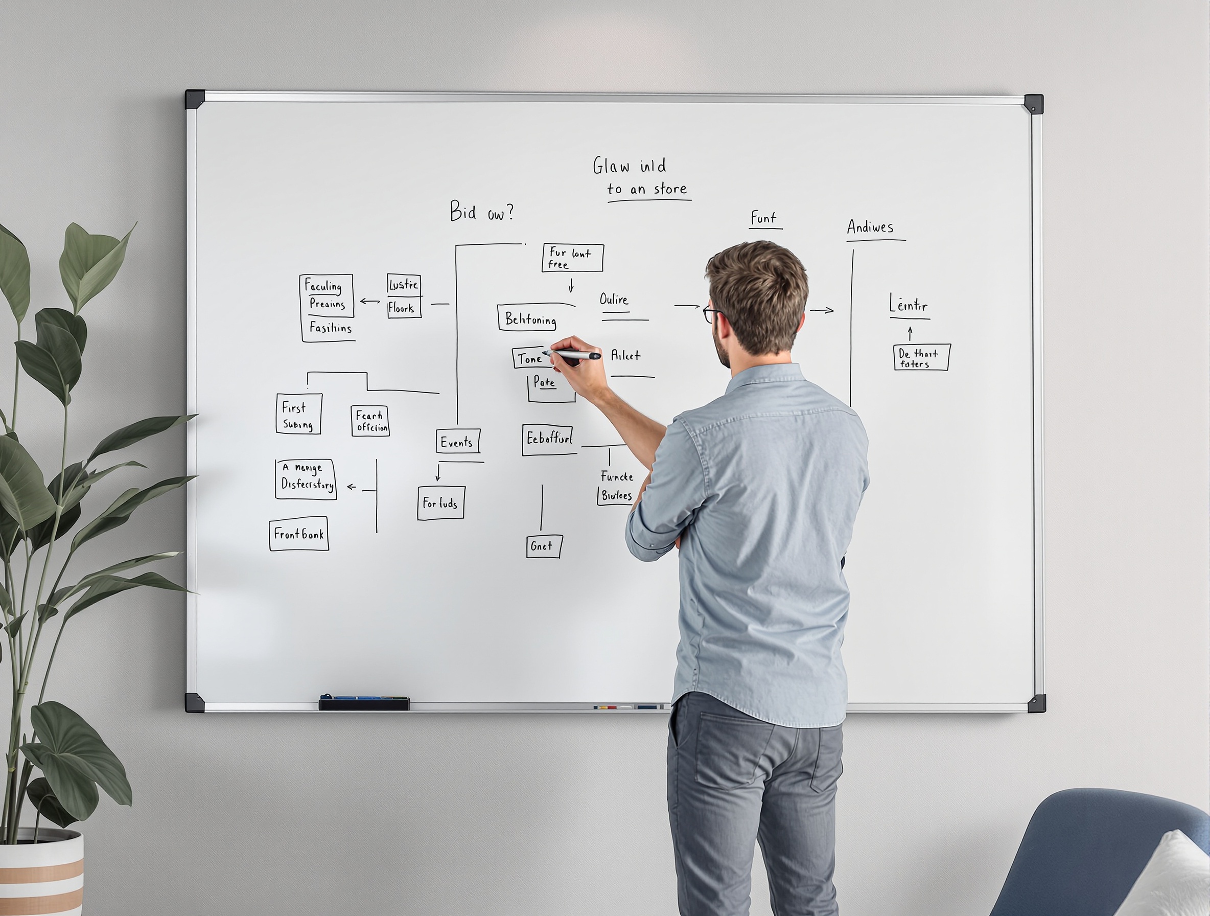 We map your current workflow.