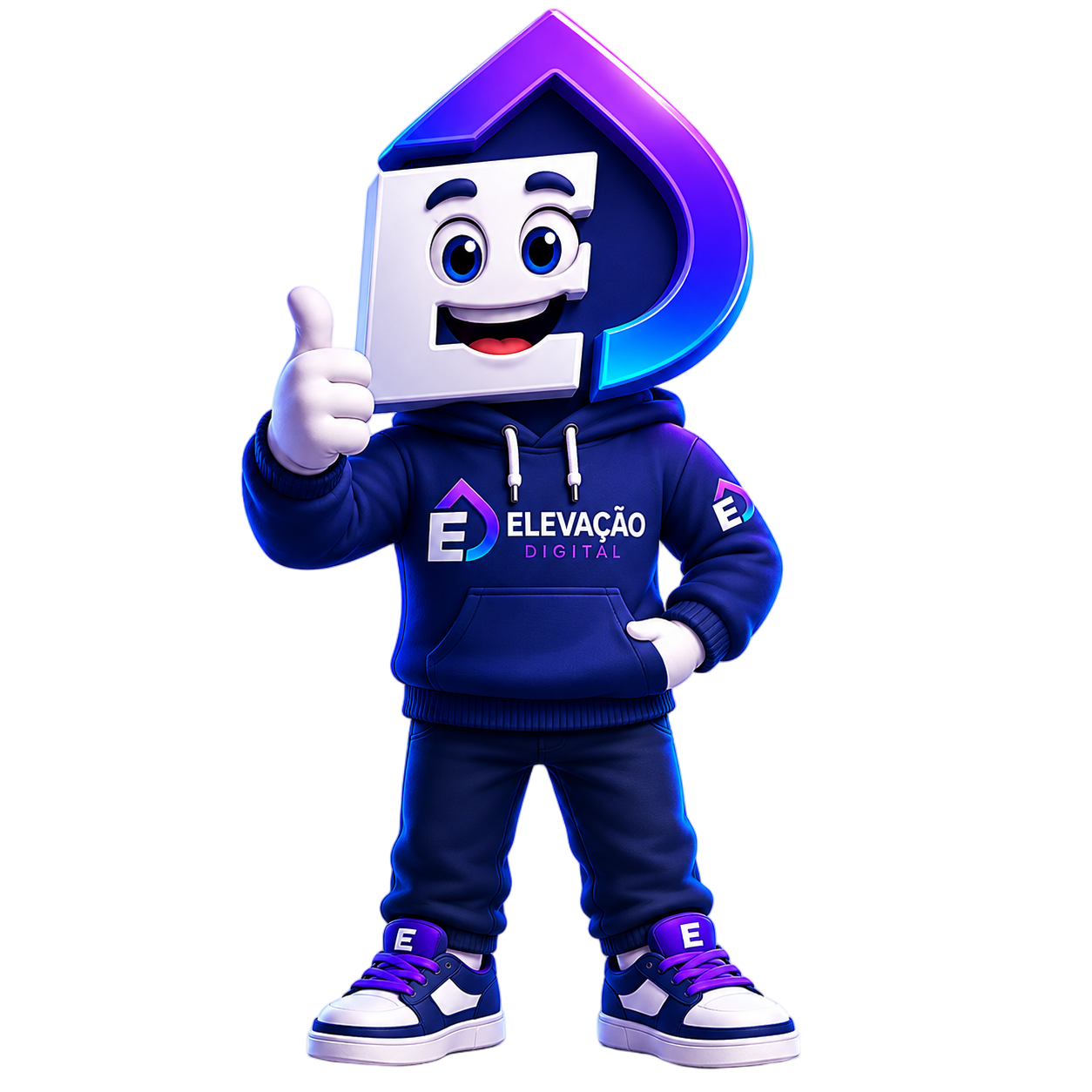 Mascote da Elevação Digital