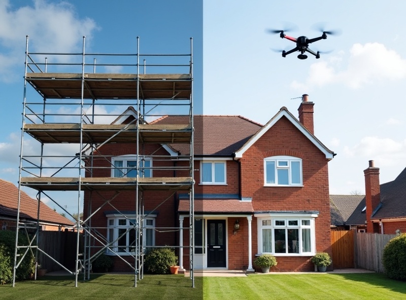 Drone Surveys vs Scaffolding: The Cost Comparison Every Property Owner Should See