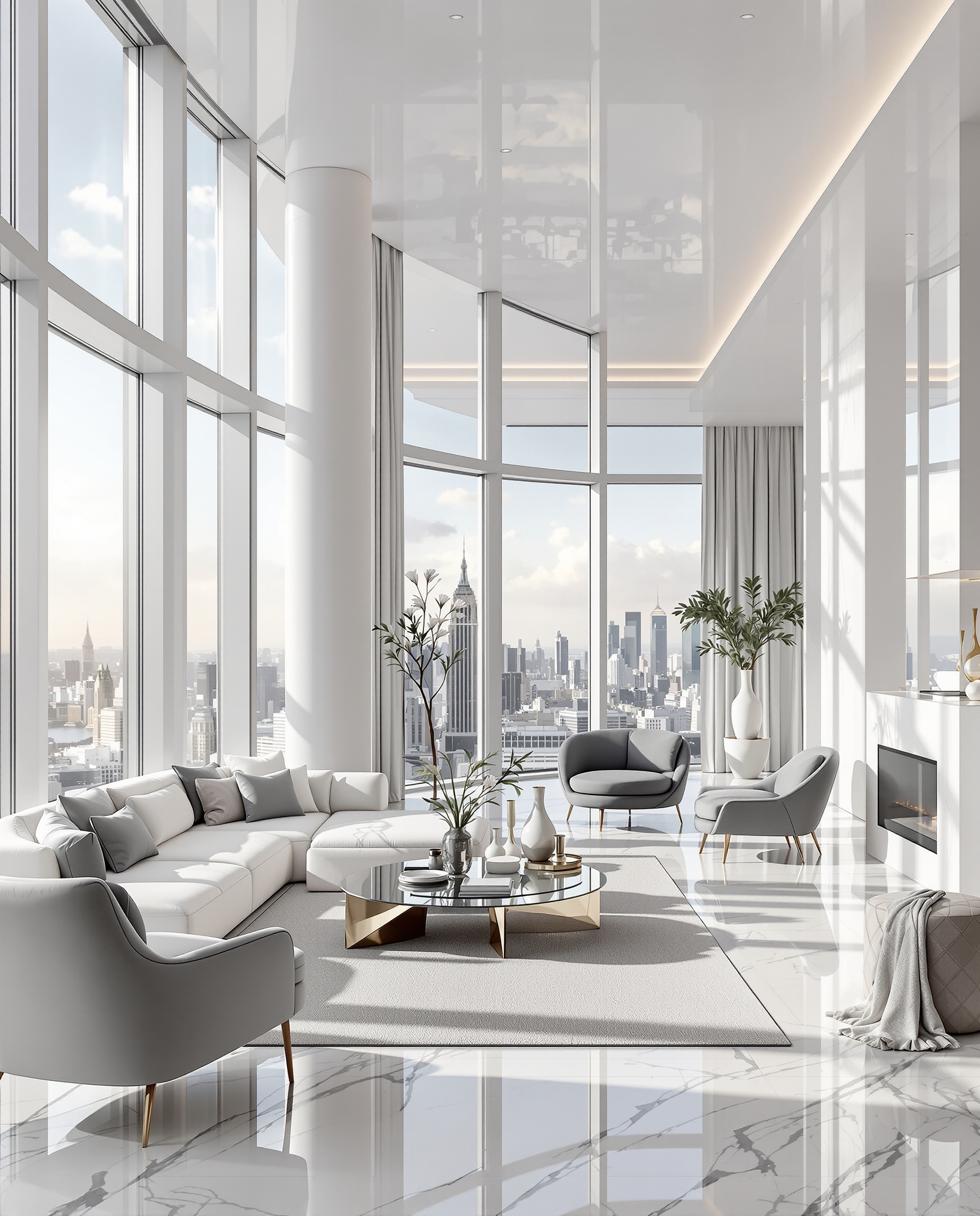 Premium clean property interior