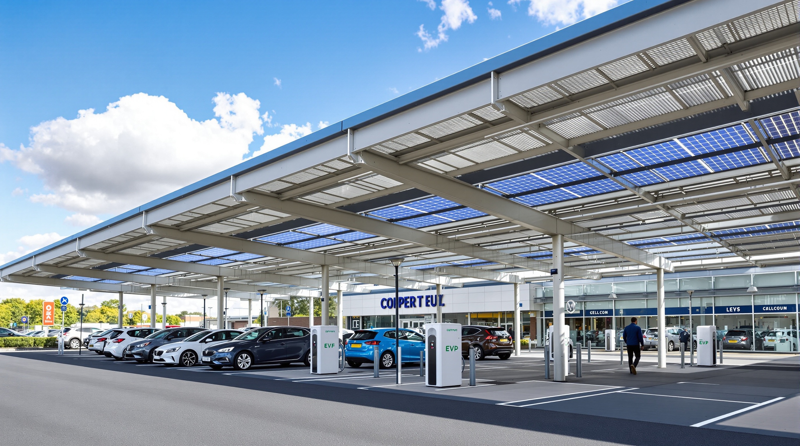 120 kWp Carport Canopy Solar
