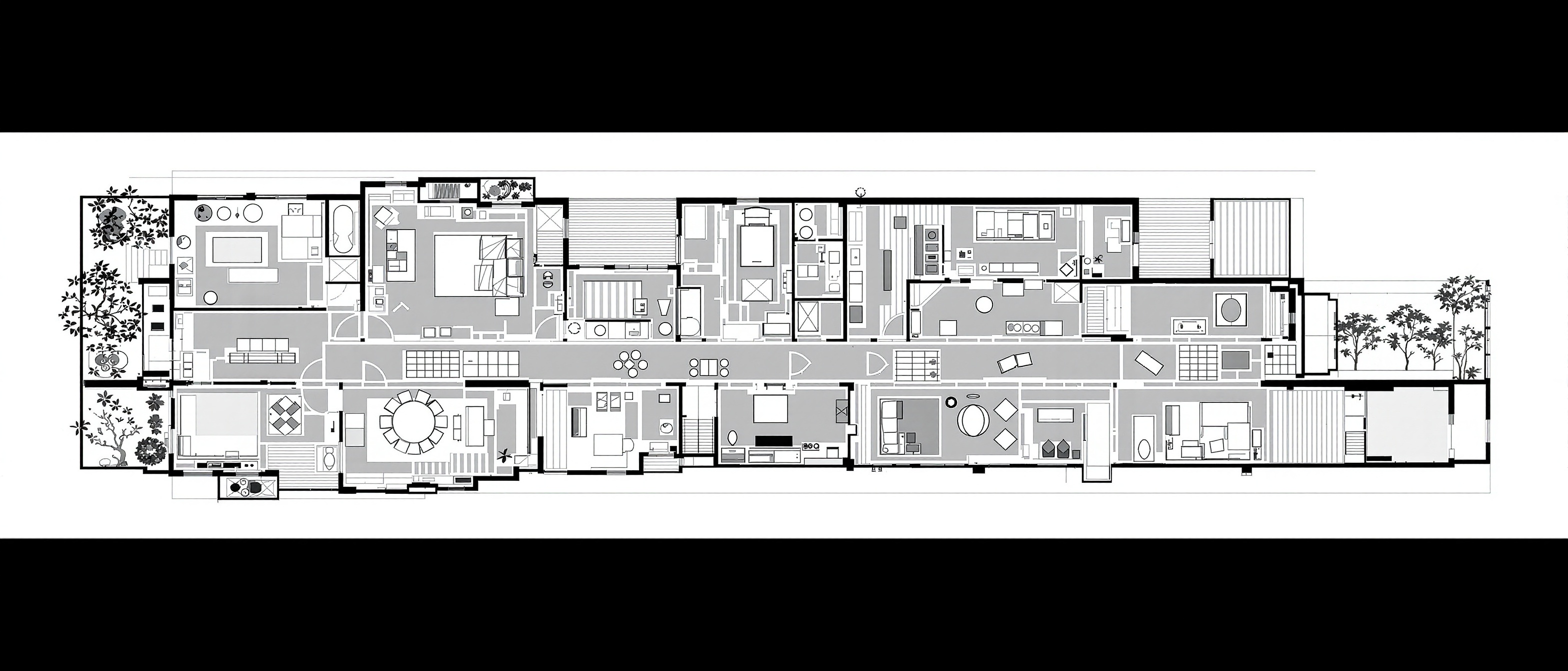 Planta do W Residences São Paulo - residência de alto luxo
