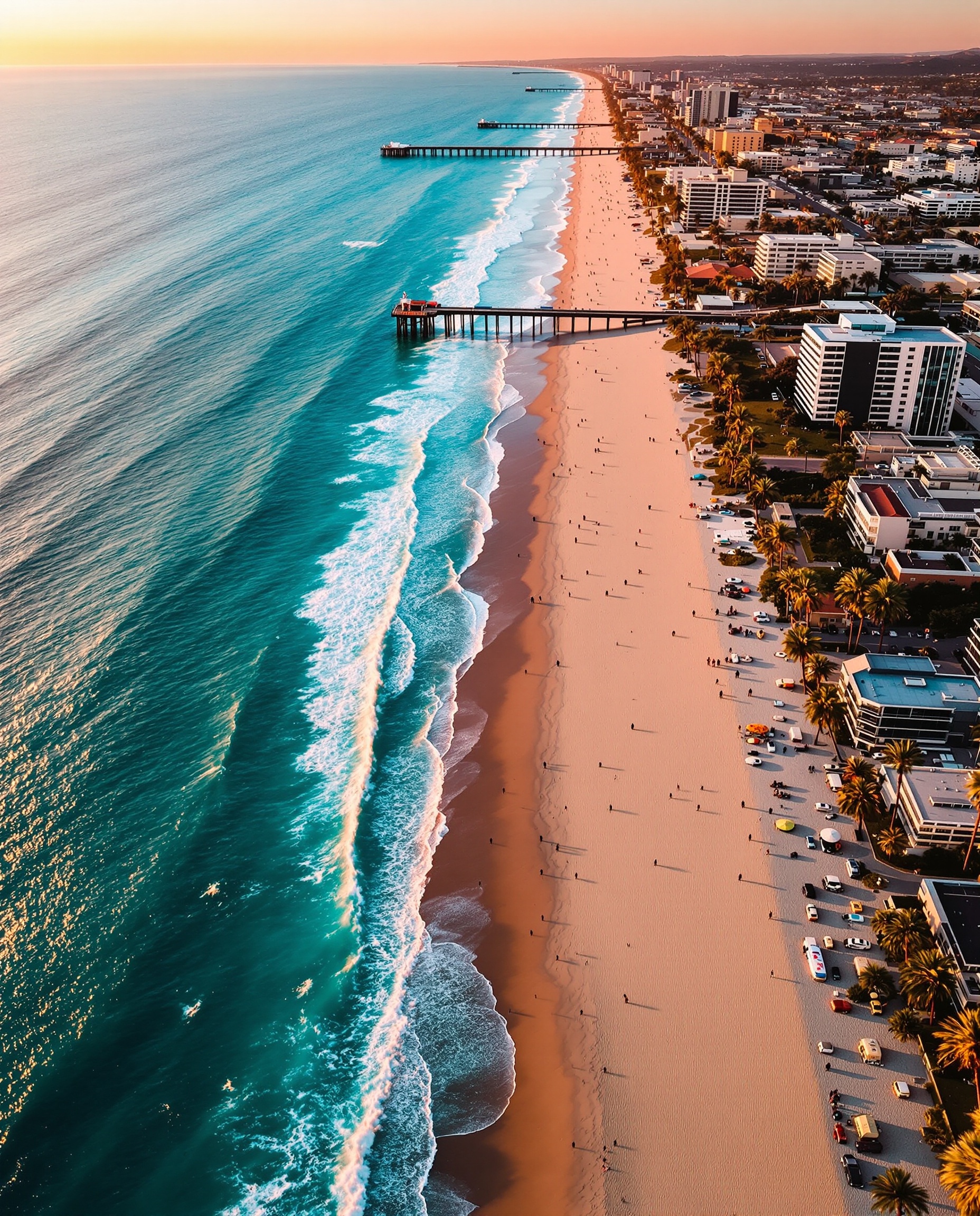 Huntington Beach California coastline - New Existence Recovery location