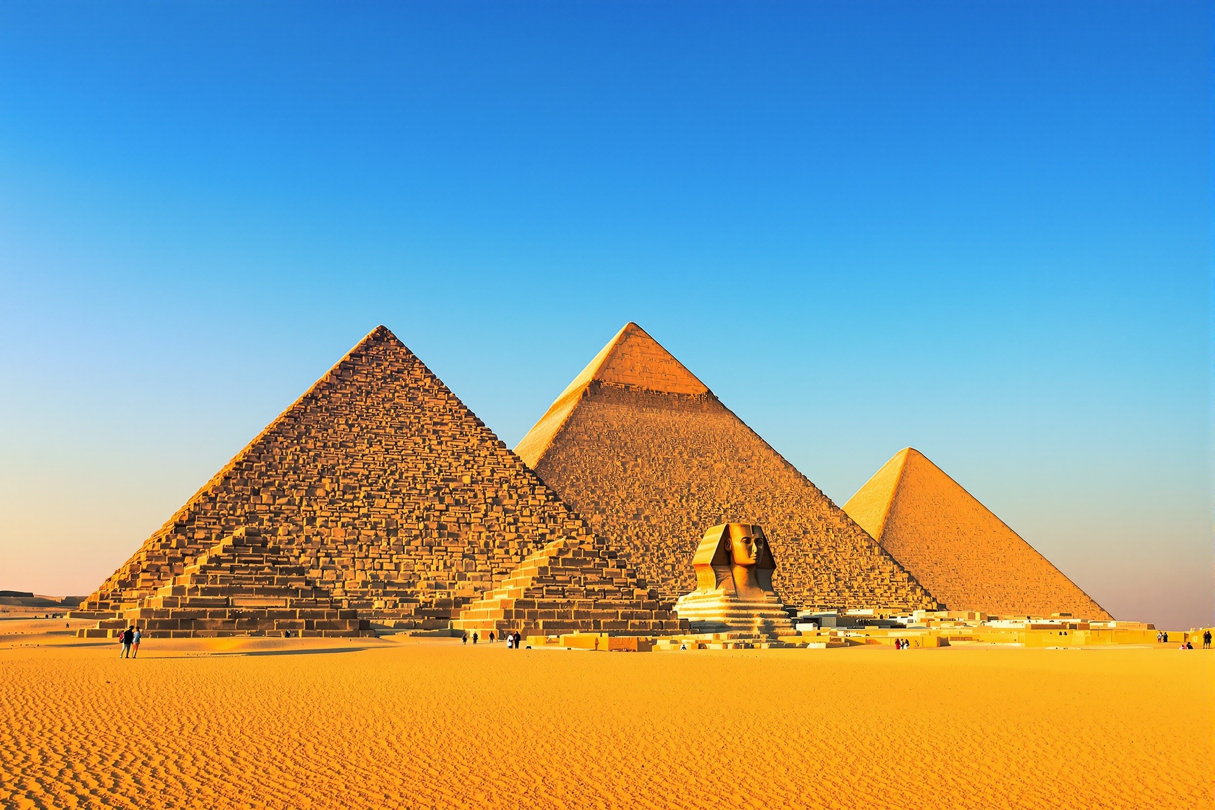 From Cairo: Full-Day Guided Tour of Pyramids of Giza, Sphinx & Grand Egyptian Museum