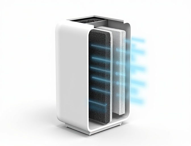 PureMist filter layers