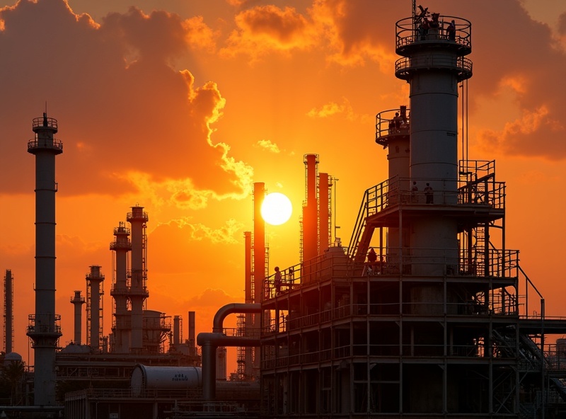 石油プラント|定修工事