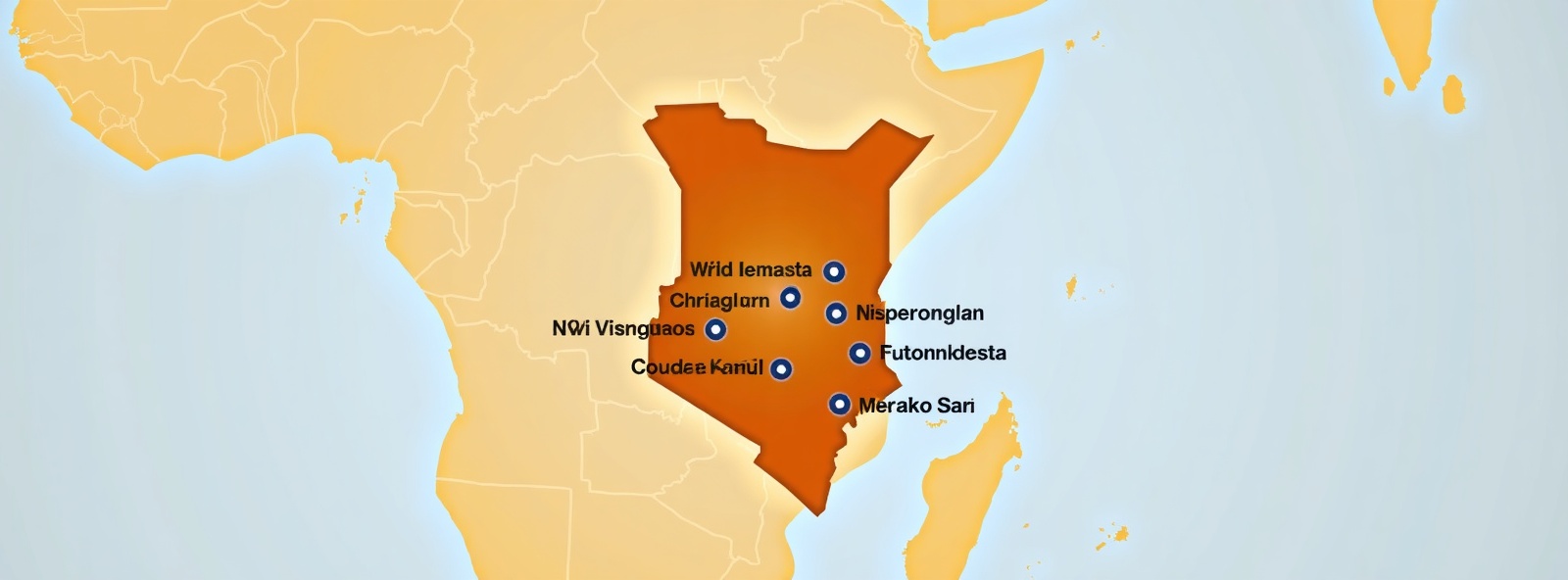 Fortehouse Uniforms delivery locations across Kenya