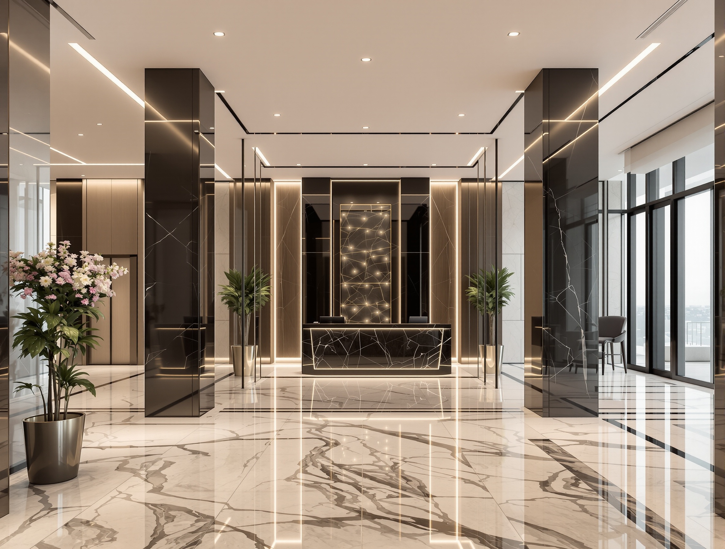 White City Tower Building Lobby