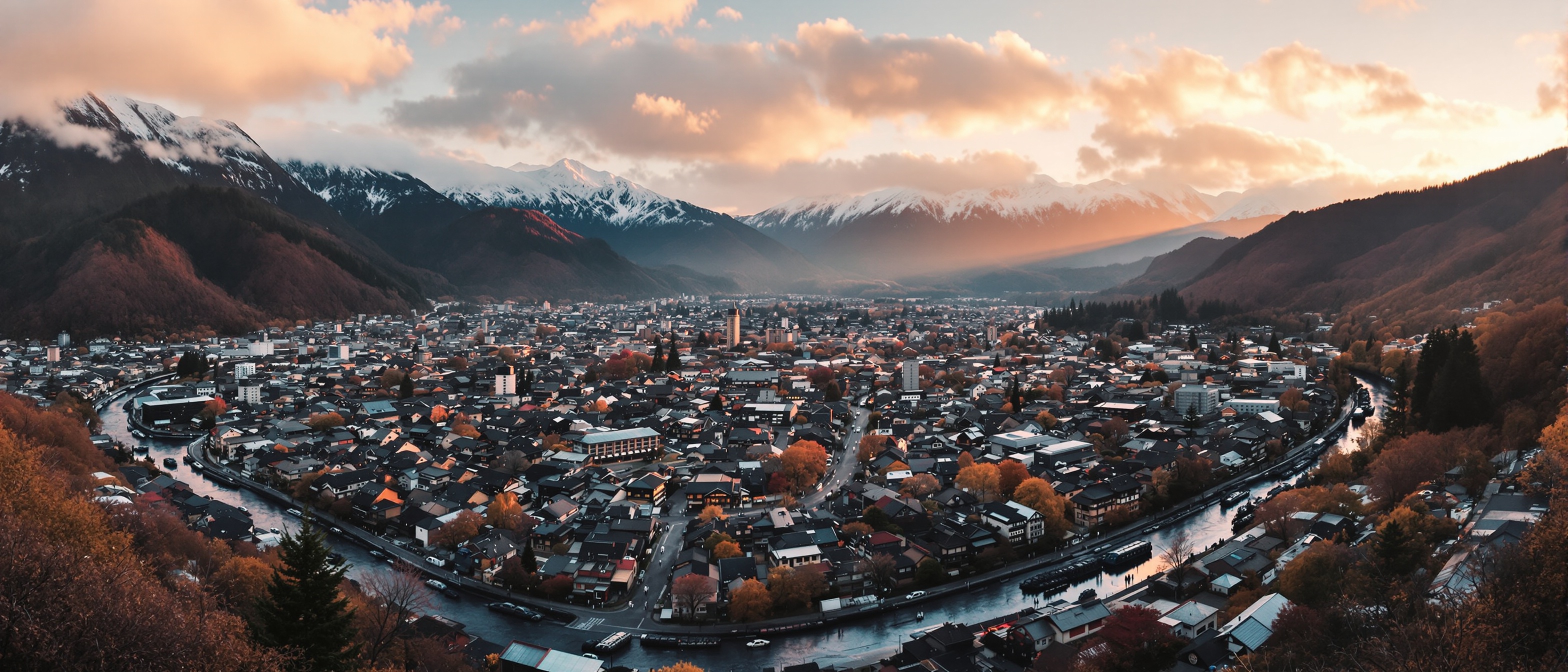 Takayama panoramic view
