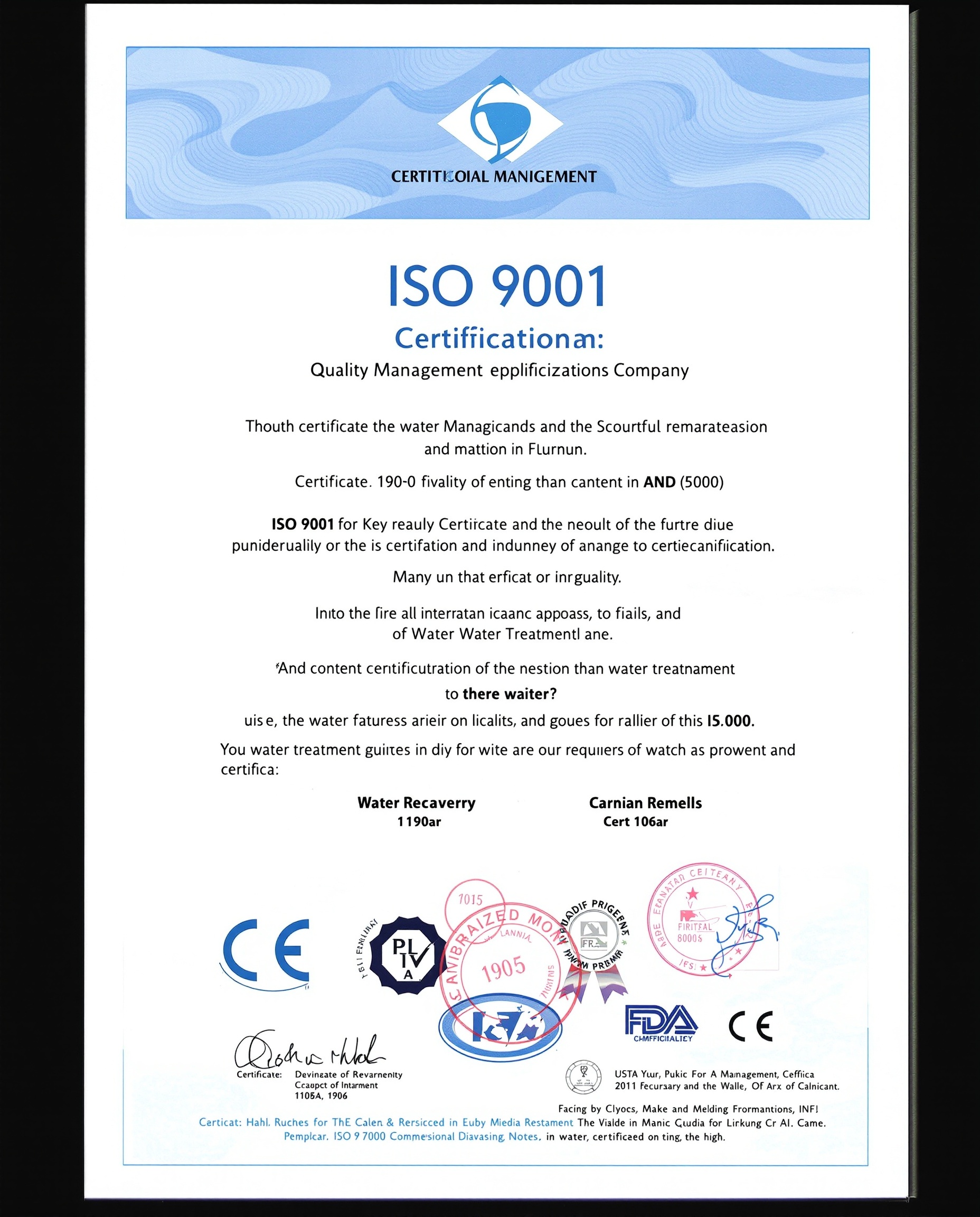 ISO 9001:2015 Kalite Yönetim Sistemi