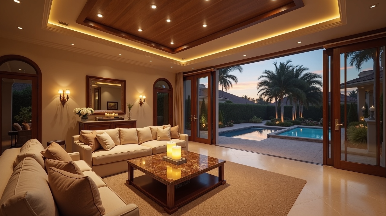 Aurora Vacation Homes Founding Homeowner Program — interior luxury