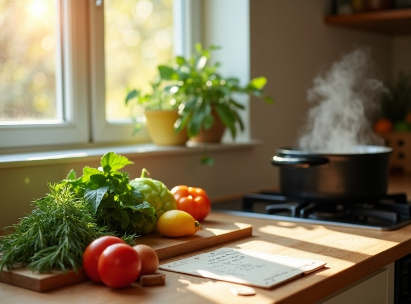 Chef Nora's family kitchen where every meal is prepared with love