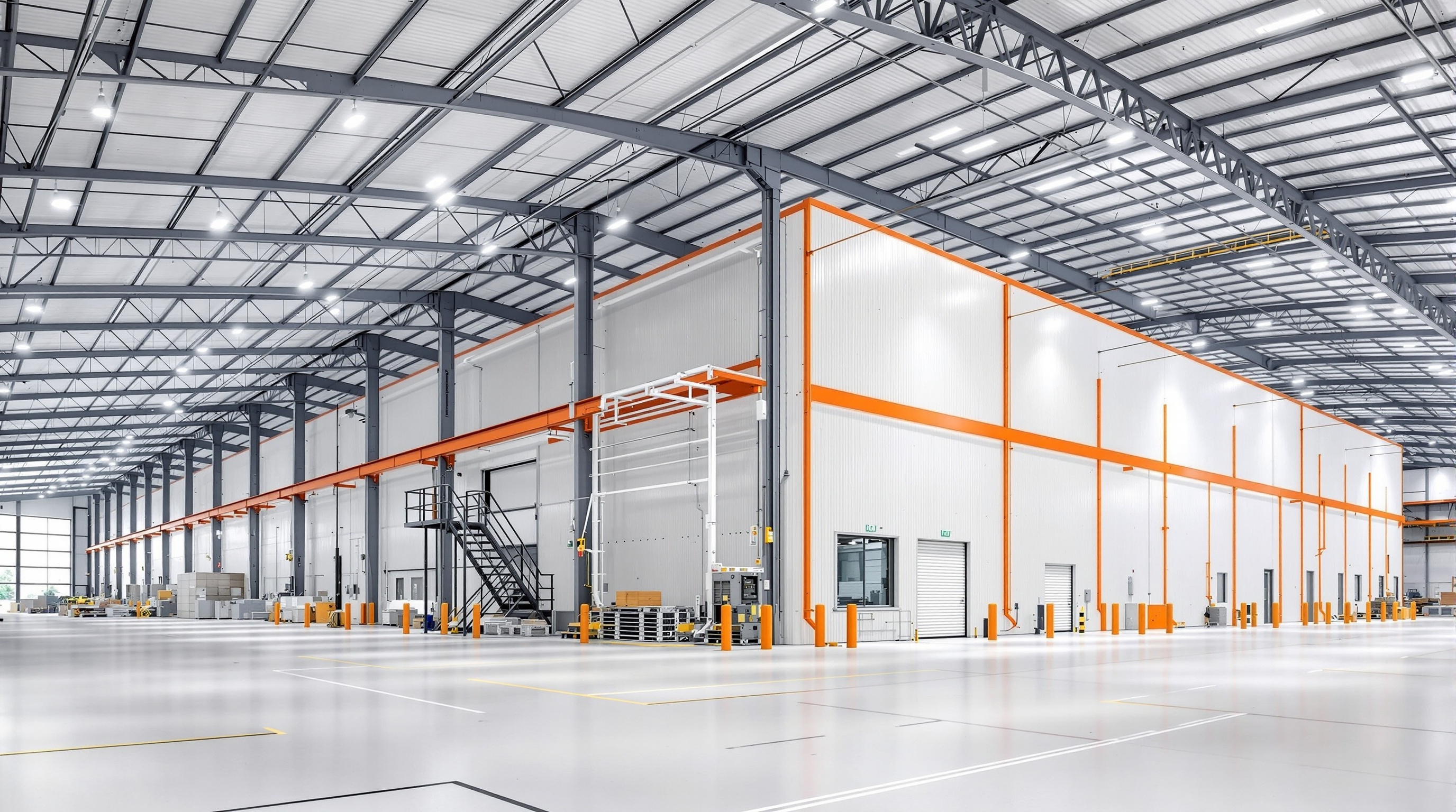 Montaje de carpa industrial