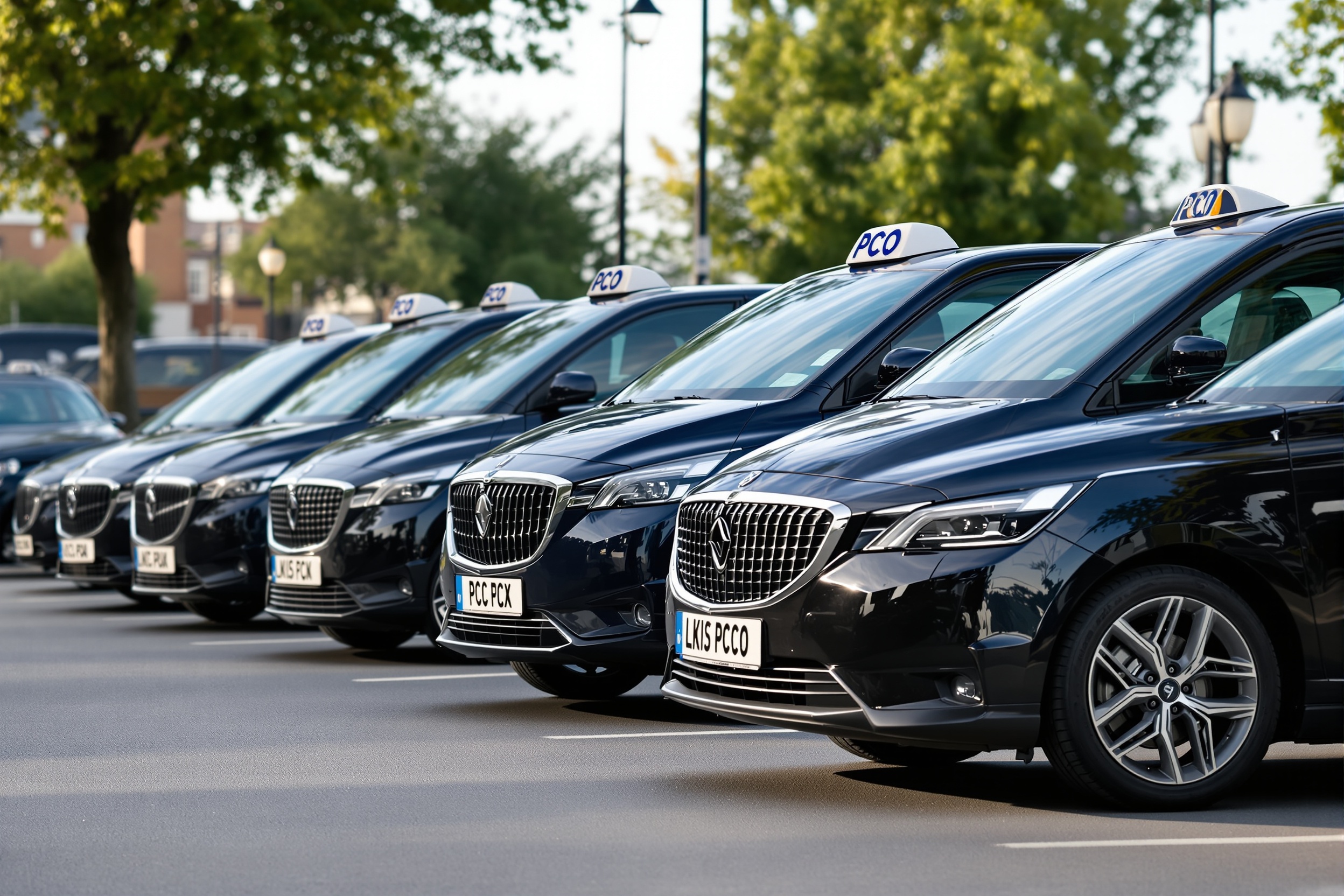 All our PCO hire vehicles fleet