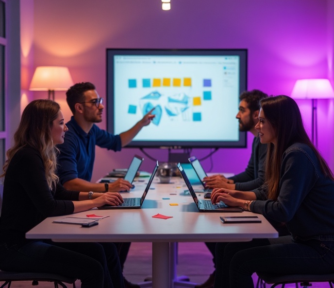 Команда Crystal Marketing за работой