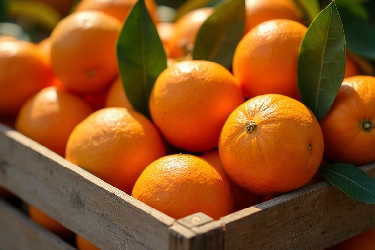 Fresh Egyptian Oranges