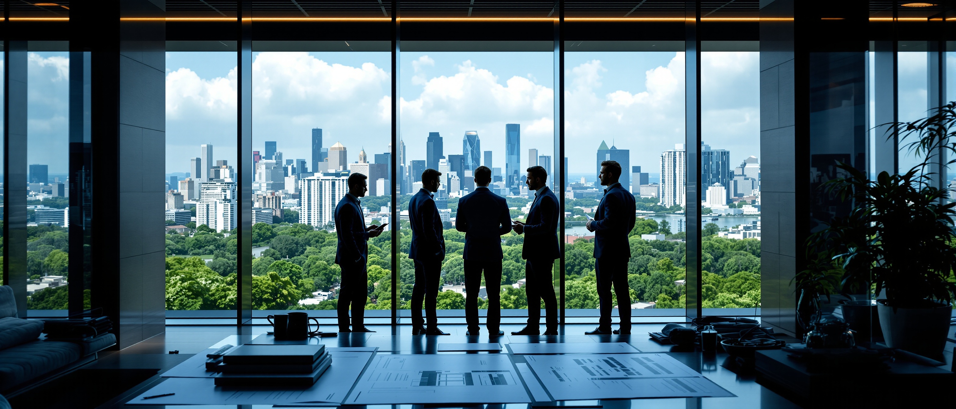 Business team meeting