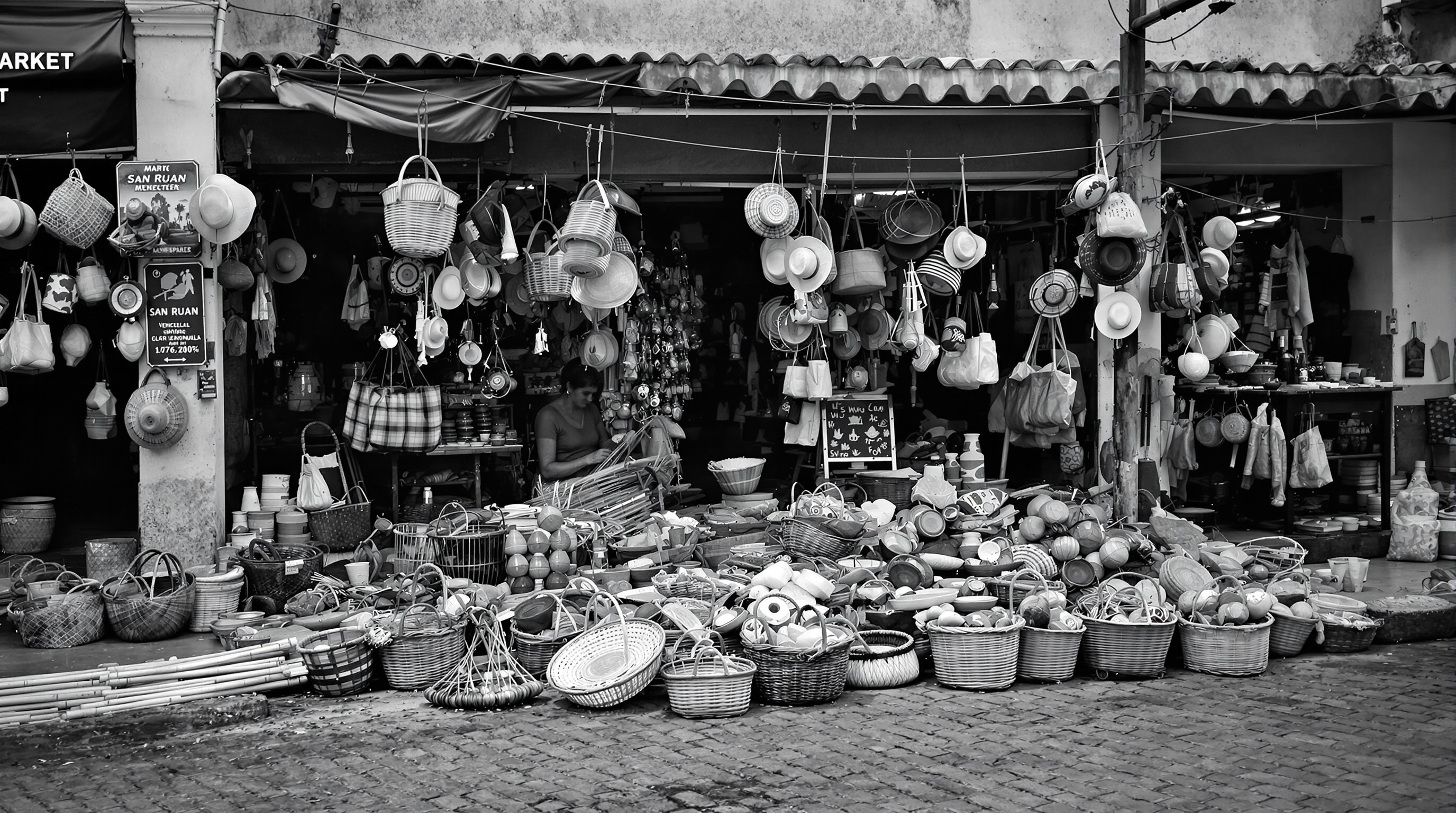 Venezuelan market scene