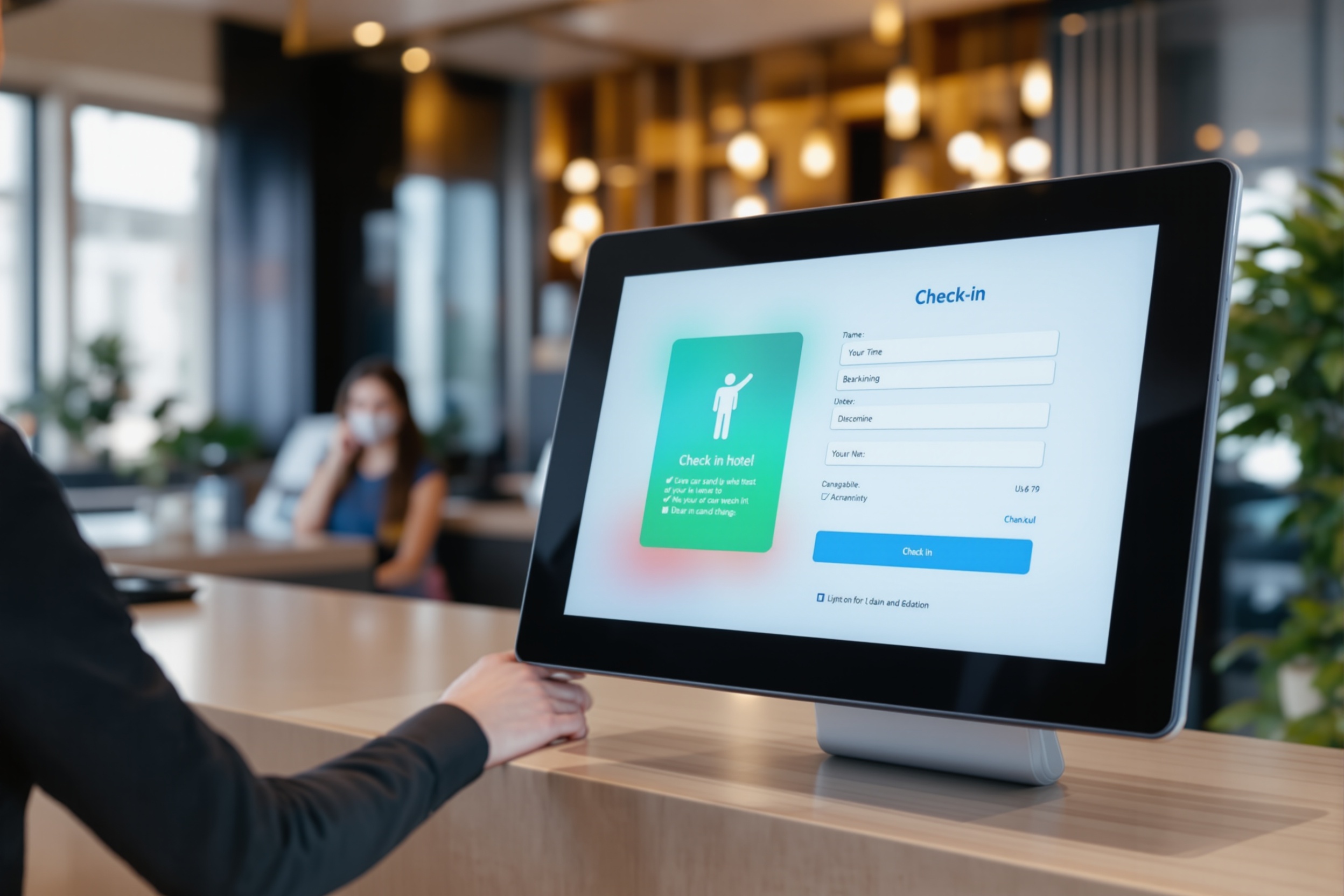 호텔 셀프 체크인