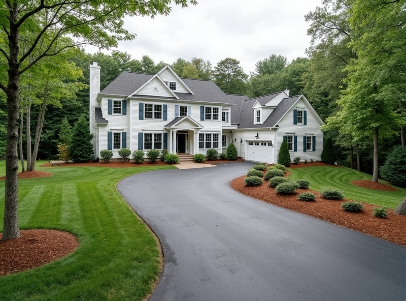 Completed residential excavation project