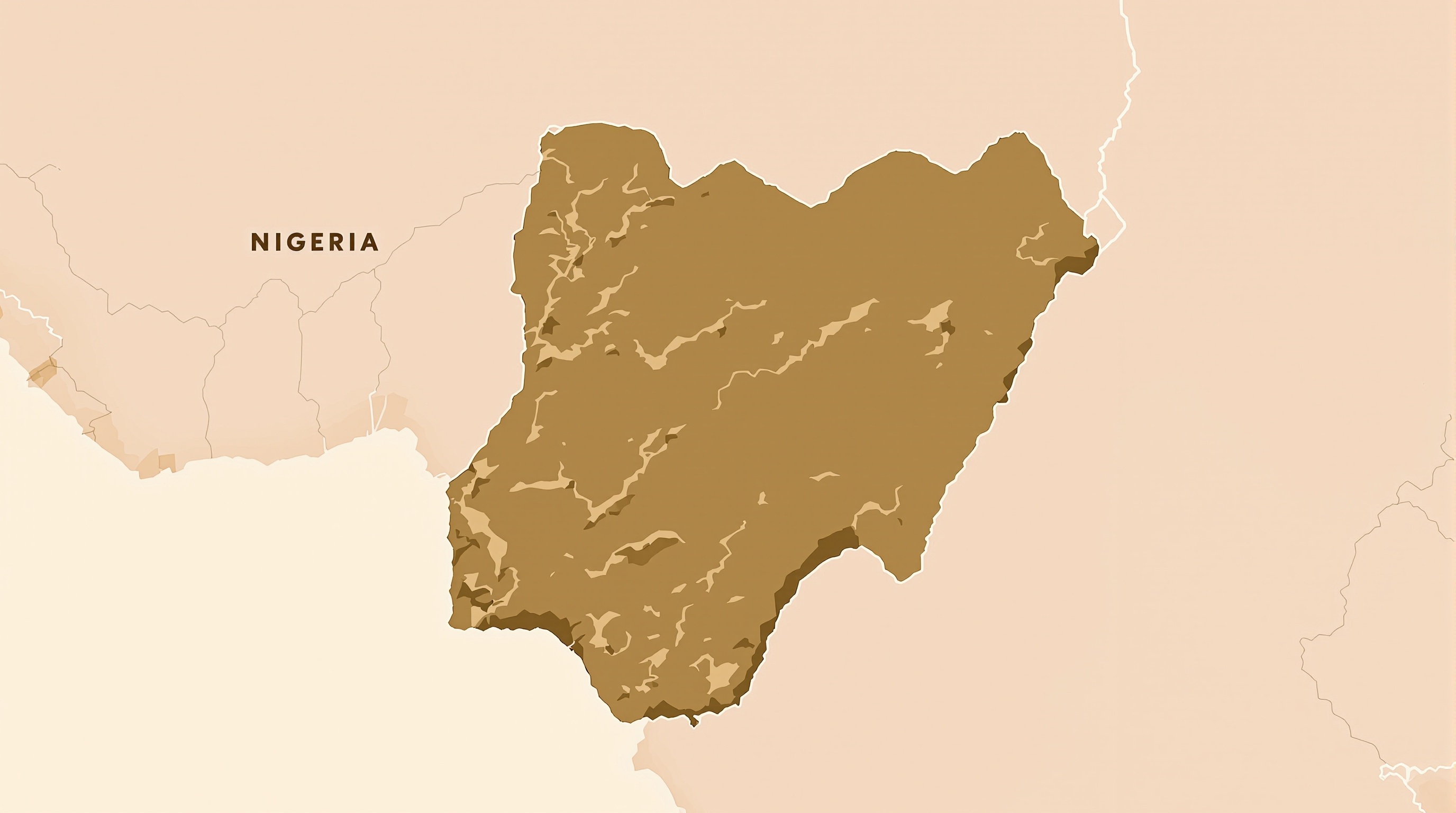 Nigeria infrastructure map preview