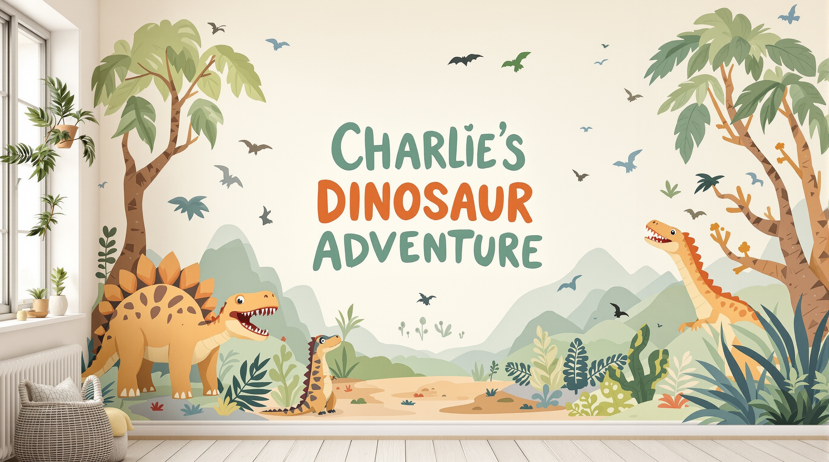 Personalized mural example