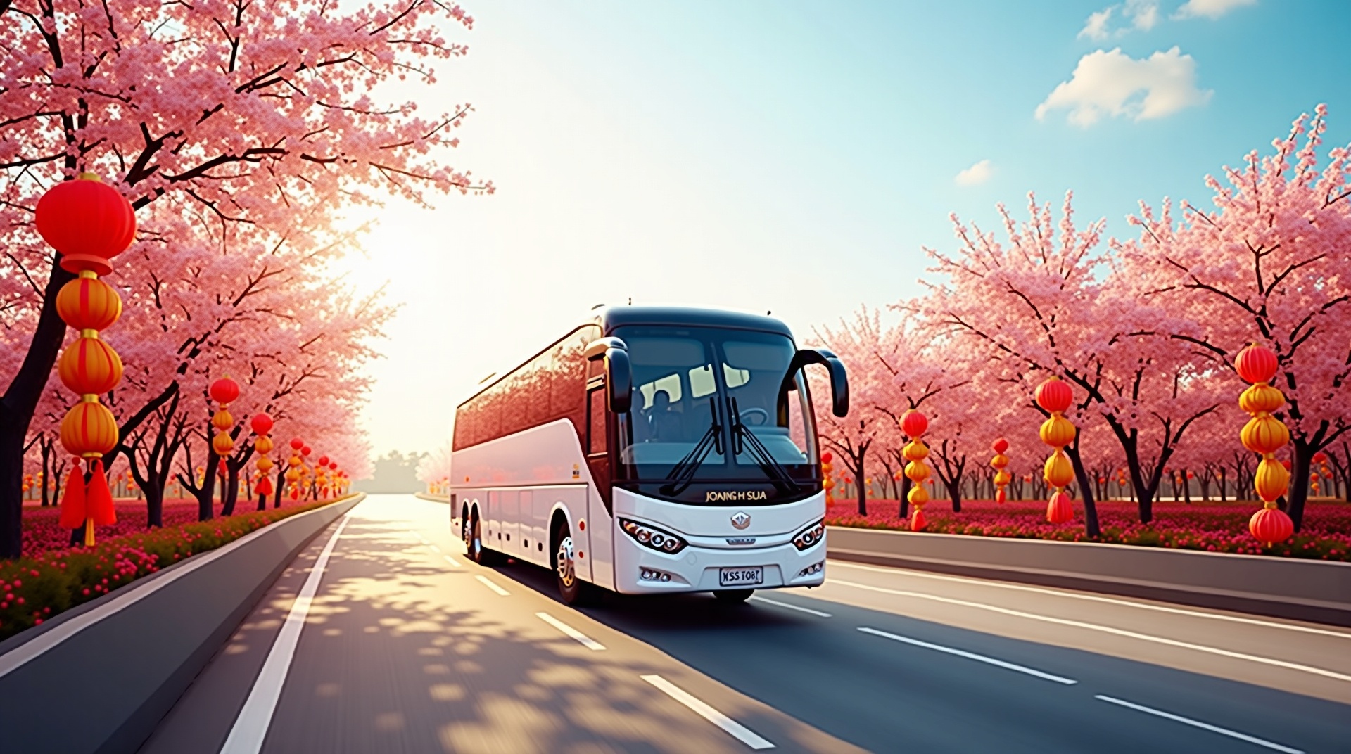 Xe Khách Hoàng Tốt - Tết Đến Rồi