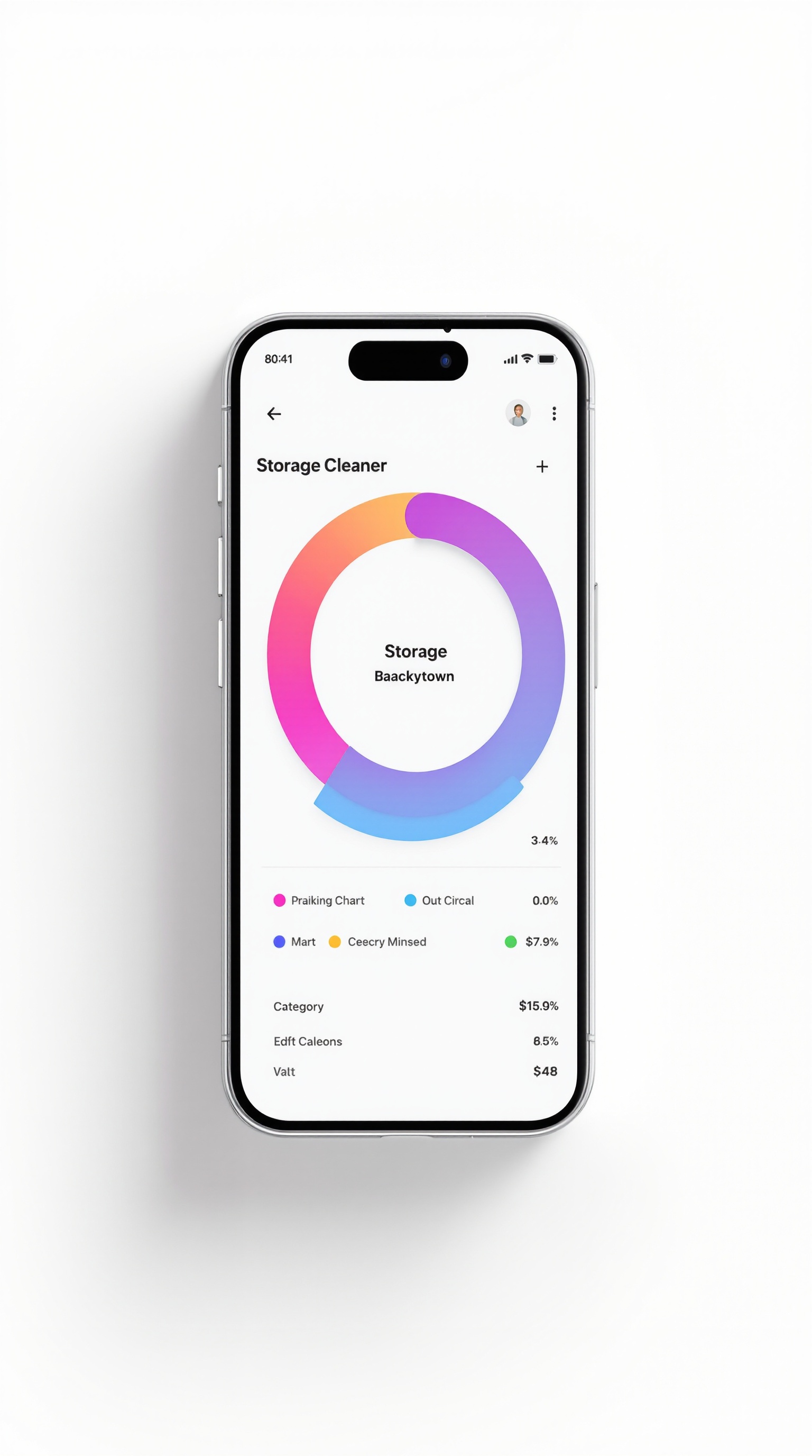 Cleaner App Interface