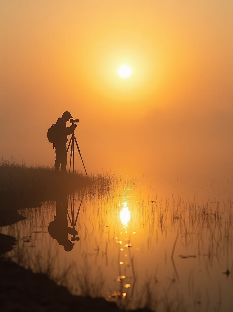 Photographer in the field