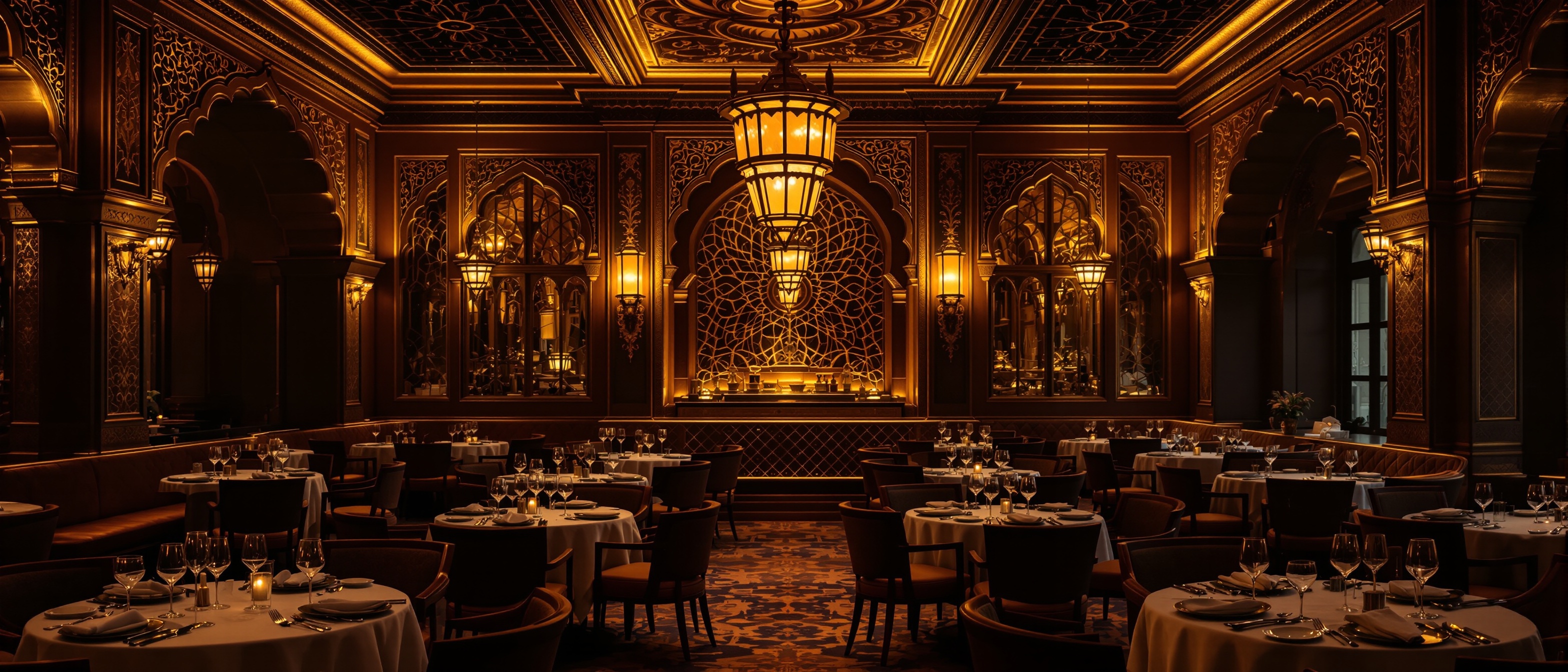 Zahar Al Mandi restaurant interior