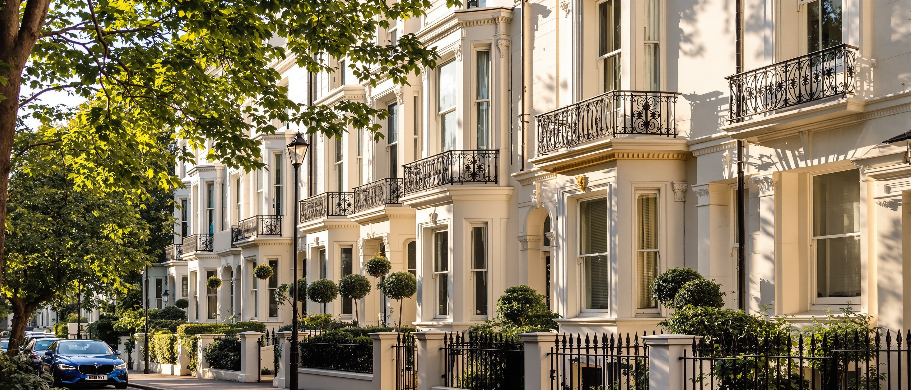 Kensington period townhouses served by The Core Services electricians