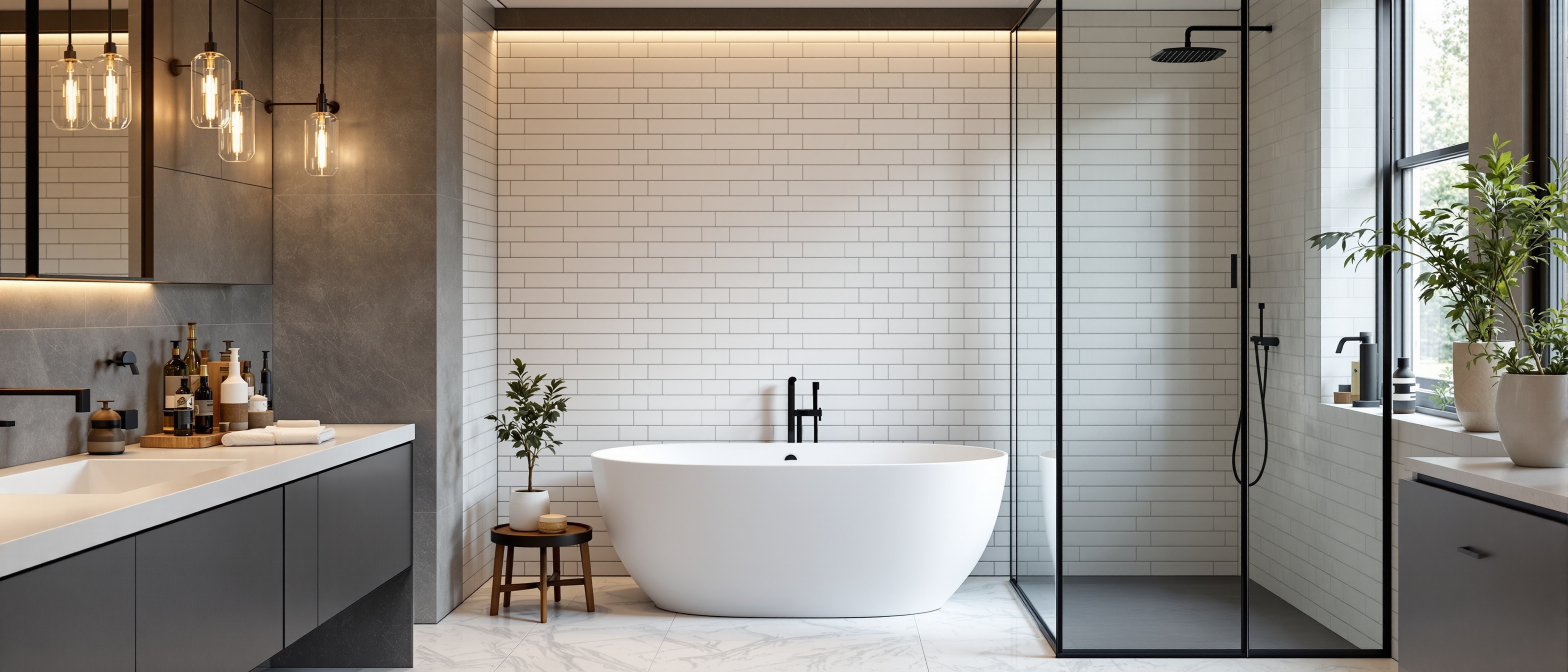 Modern bathroom installation