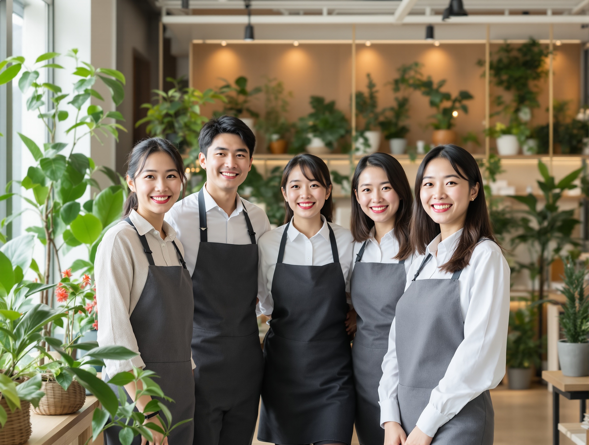 株式会社OTAKEのスタッフ5名 岡山市の買取専門店