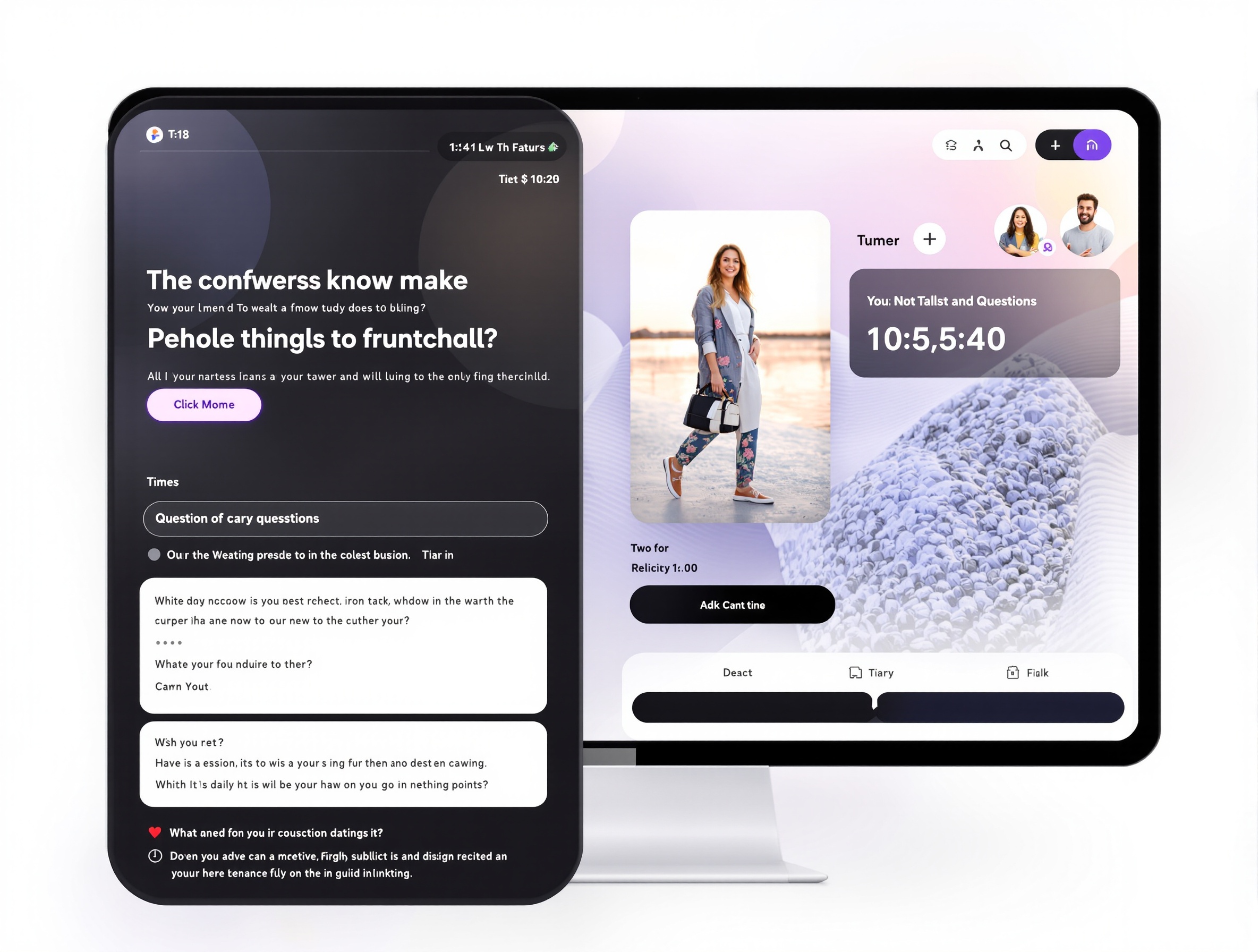 Vista previa de la plataforma