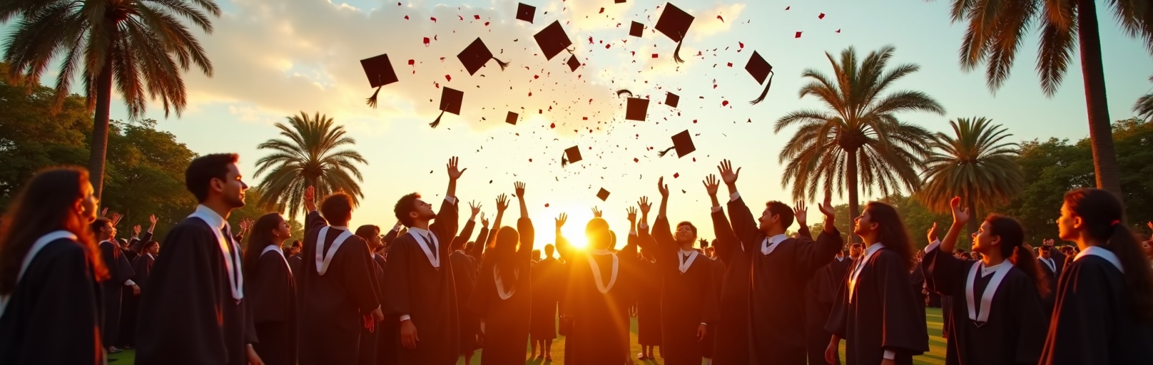 Students celebrating