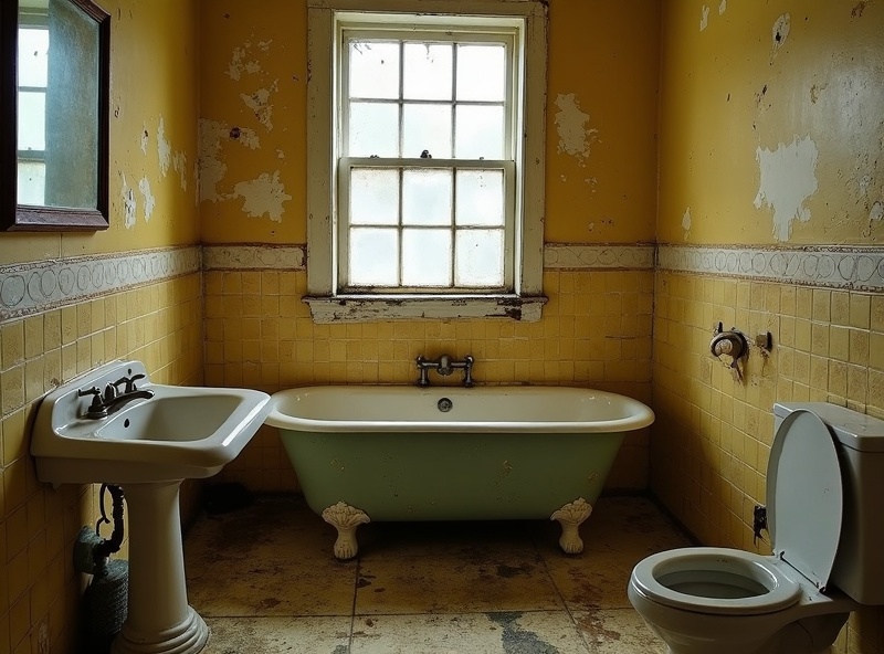 Avant - Salle de bain complète