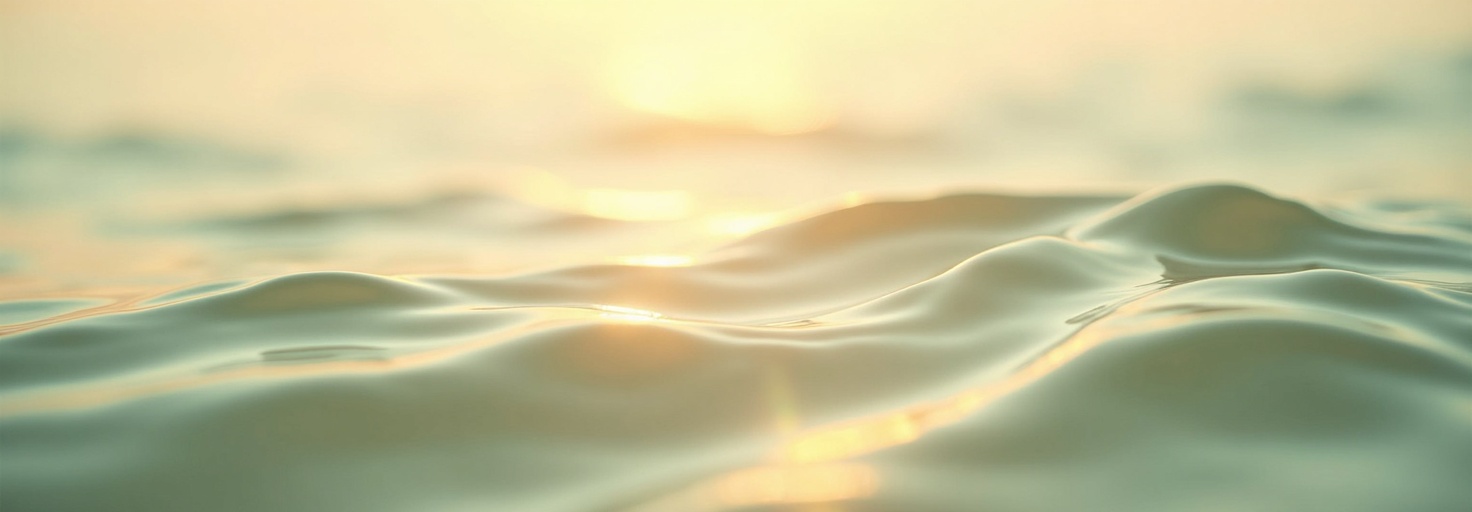 Calm water surface