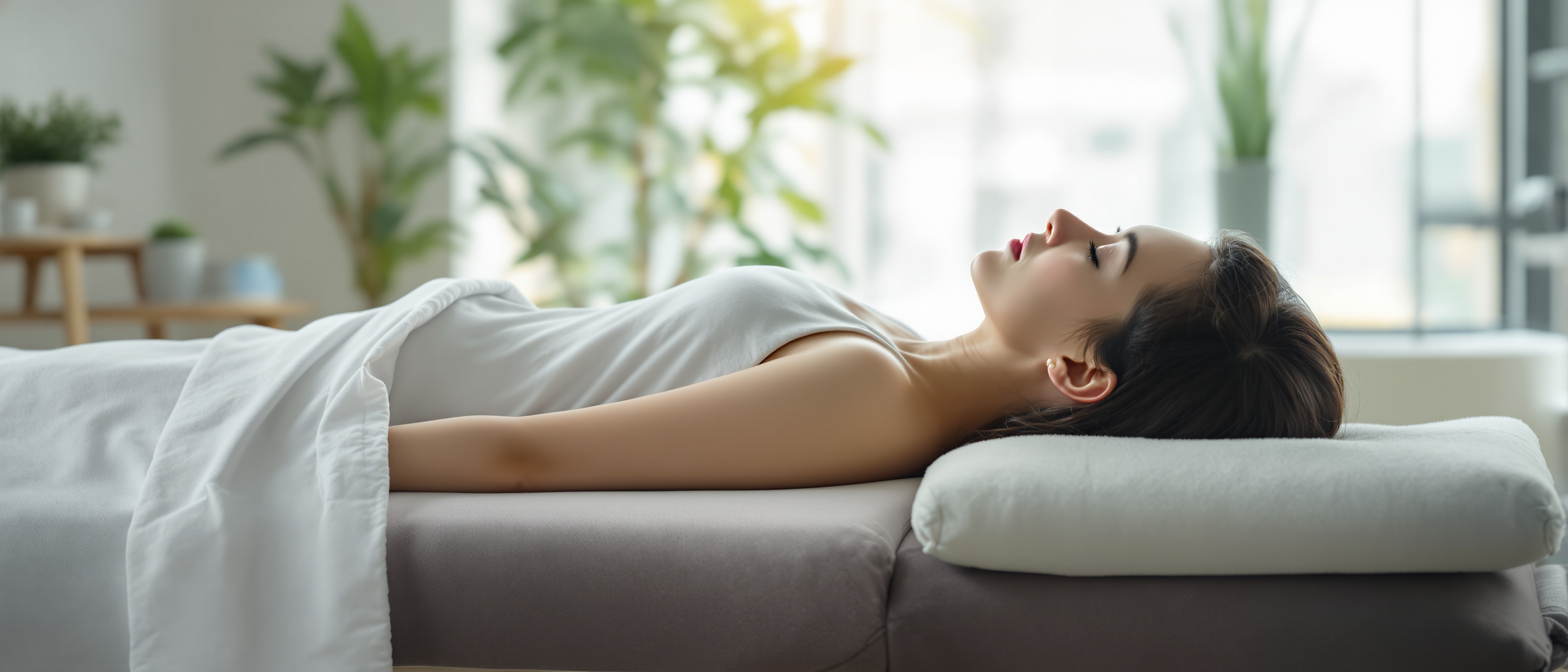 リラックスした患者様