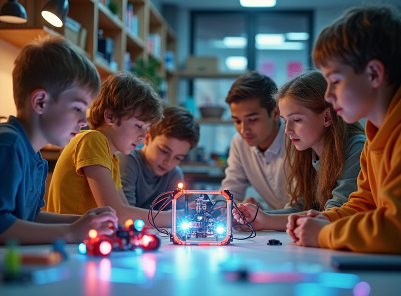 Venture Lab STEAM education program robotics and coding in Delaware OH