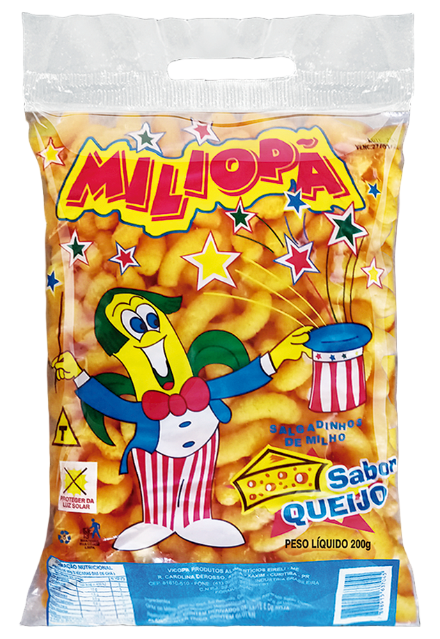Salgadinho Miliopã Queijo Tradicional