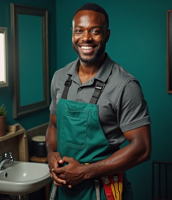 Oumar, artisan plombier OUM Sanitaire