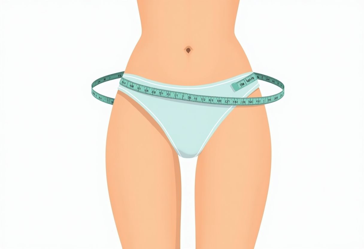 How to measure hips