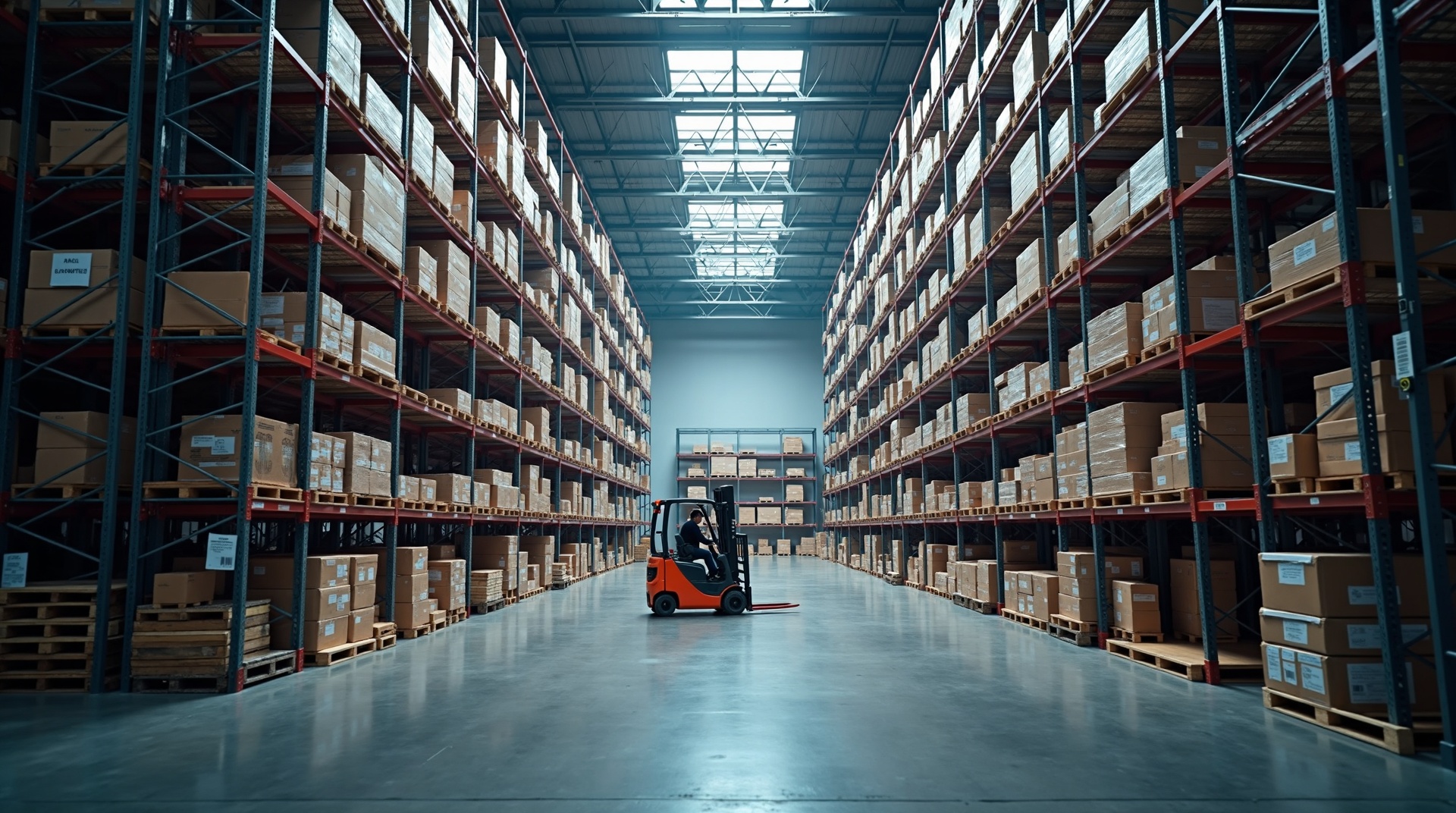 Groot magazijn logistiek centrum DUC Direct uit China