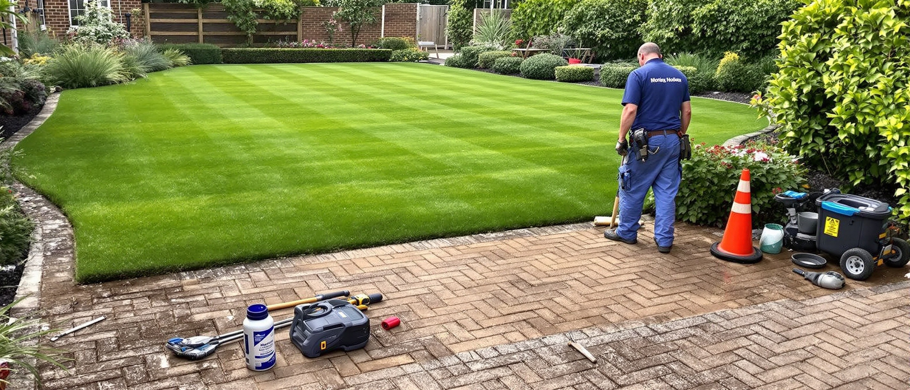 Professional landscaping company in Witham